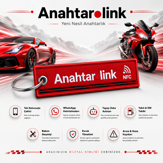 NFC Araba Anahtarlığı