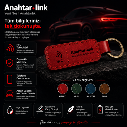 NFC Araba Anahtarlığı