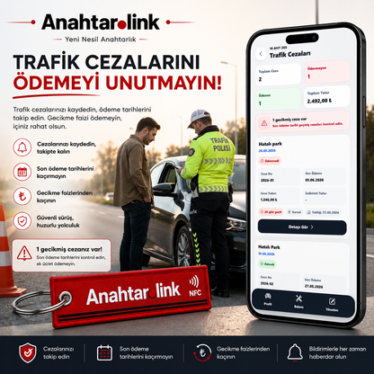 NFC Araba Anahtarlığı