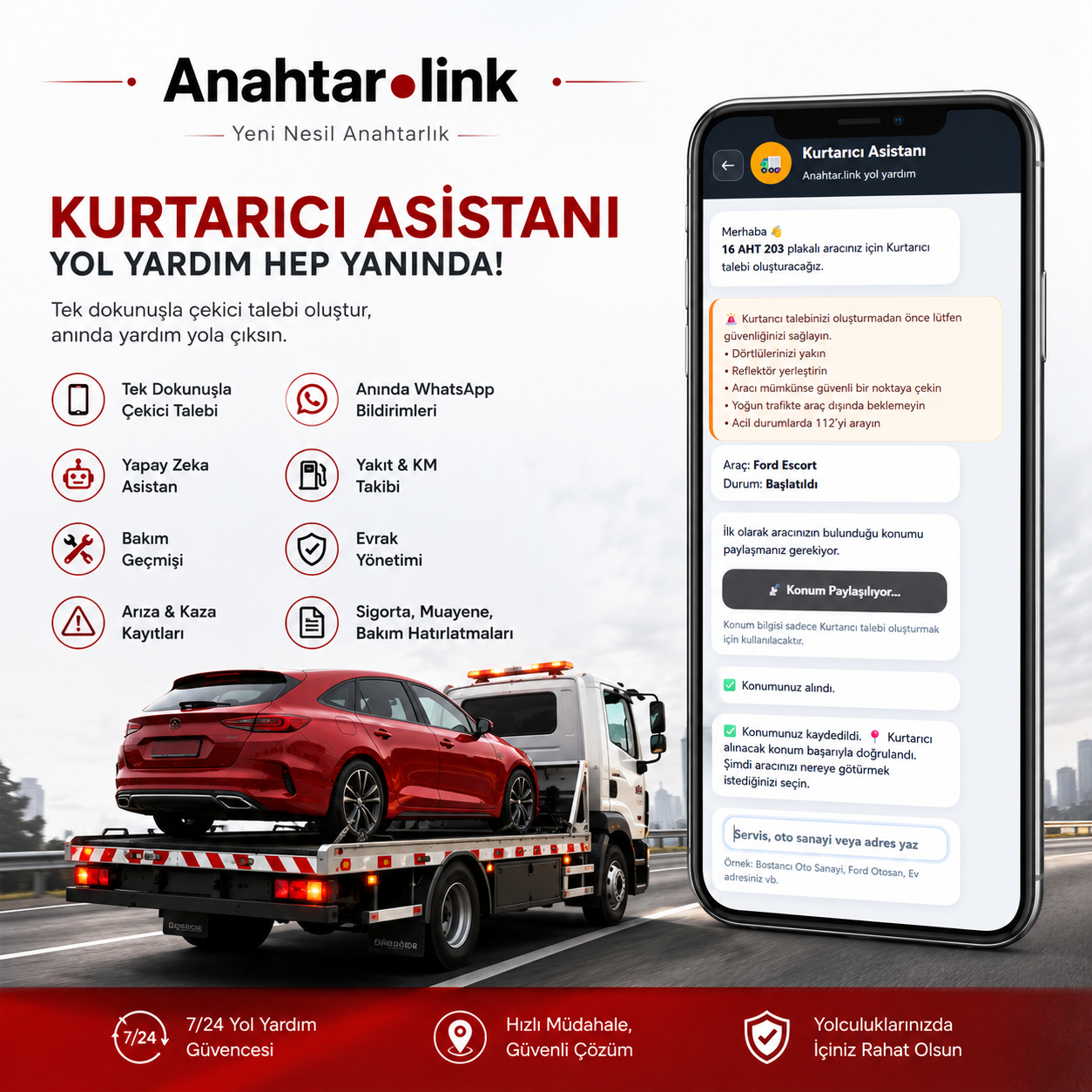 NFC Araba Anahtarlığı