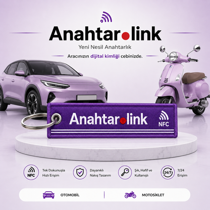 NFC Araba Anahtarlığı